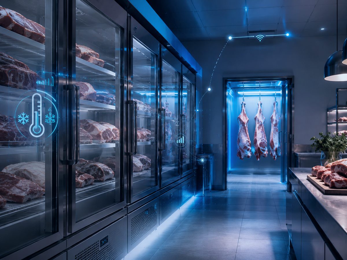 Heladeras y cámara de carne monitoreadas en La Macelleria